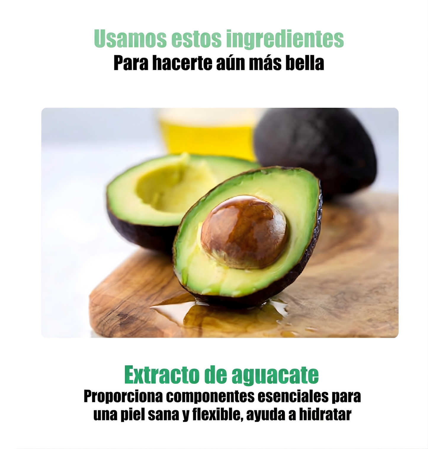 Tratamiento Intensivo de Ojos - Hidratación Profunda de Aguacate